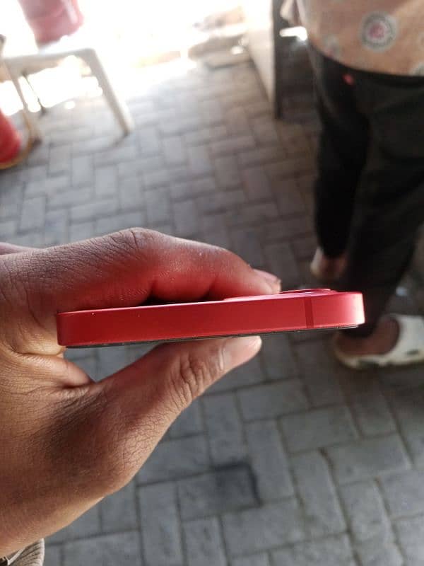 I phone 12. red color 128gb 0