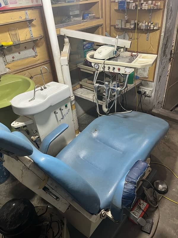 Manual dental unit for sale 1