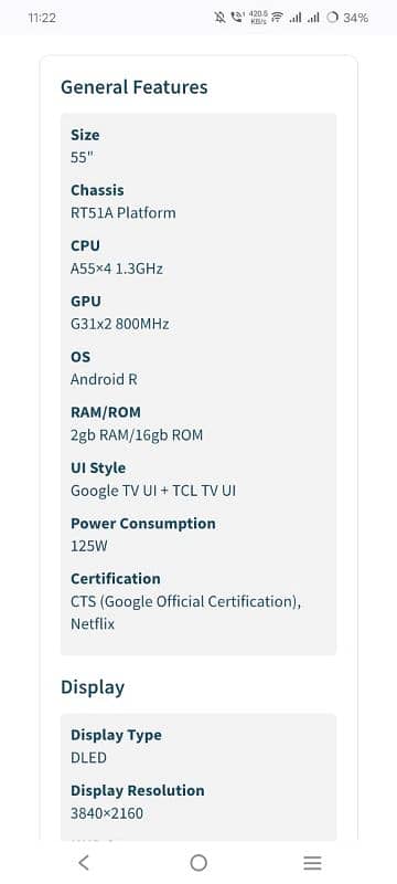 LCD 55 INCH TCL BRAND 3