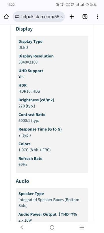 LCD 55 INCH TCL BRAND 4