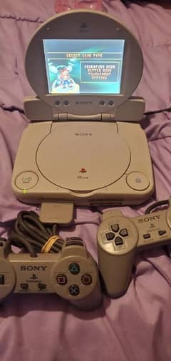 Playstation PSOne With LCD