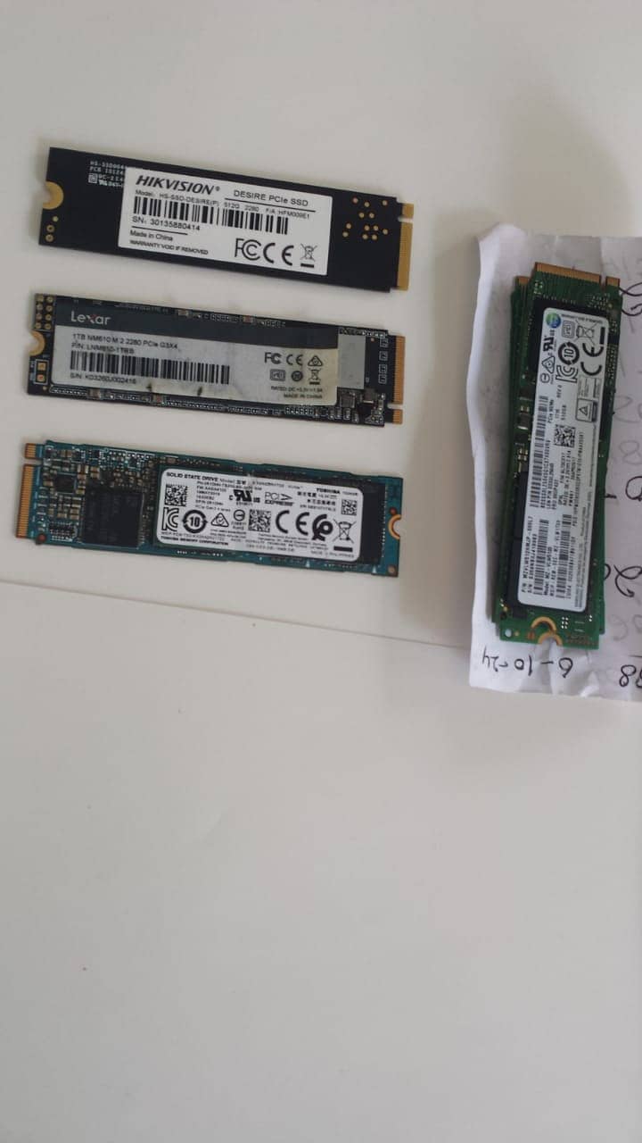 128gb 256gb 512gb 1tb nvme 6