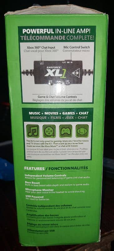 Ear Force XL 1 Gaming Headset Xbox 360 5