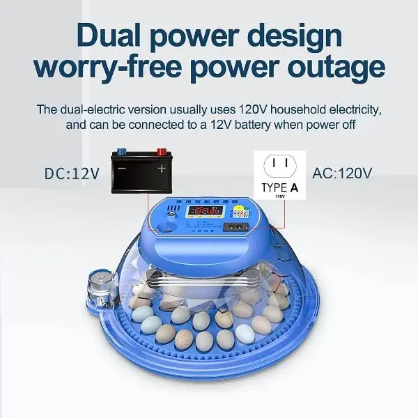 RAMZAN OFFER FULLY AUTOMATIC 52/26/8 EGGS INCUBATOR AC+DC — photo 6