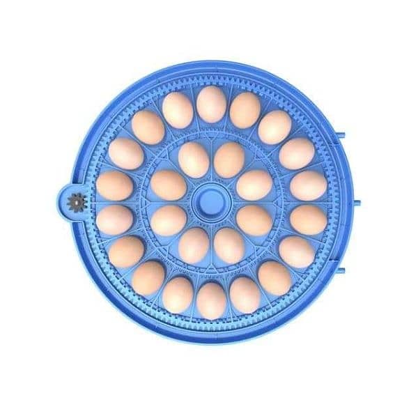 Intelligent 52/26/8 eggs automatic and dual power incubators 4