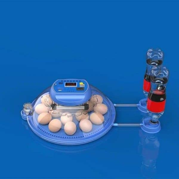 Intelligent 52/26/8 eggs automatic and dual power incubators 9
