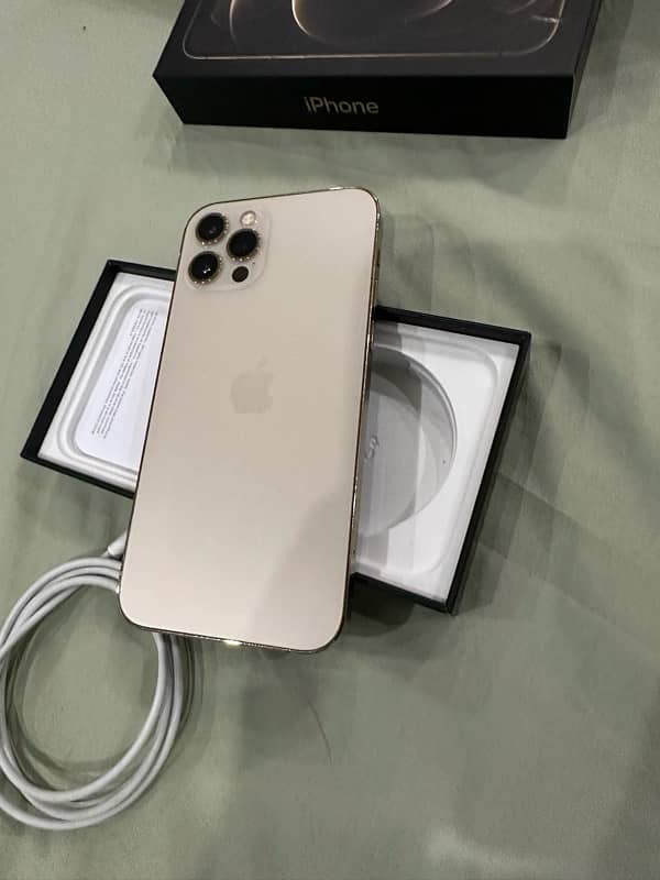 iPhone 12 Pro | PTA Approved | 128 GB | Gold | 10/10 | 84% battery 4