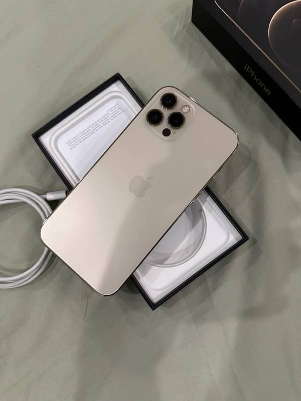 iPhone 12 Pro | PTA Approved | 128 GB | Gold | 10/10 | 84% battery 5