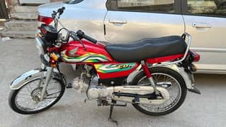 Honda CD 70 Model 2023 Good Condition