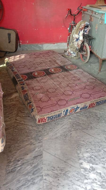 2 single bed mattress, universal compn 8