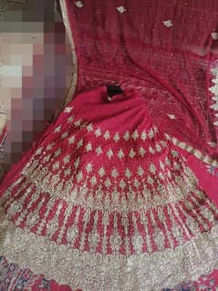 bridal lehenga for sale in v good condition