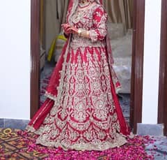 bridal lehngha wedding dress for sale in 10/10 condition