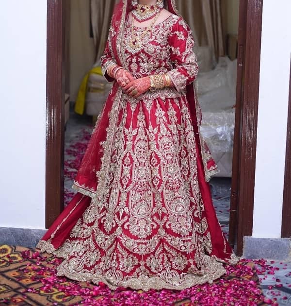 bridal lehngha wedding dress for sale in 10/10 condition 1