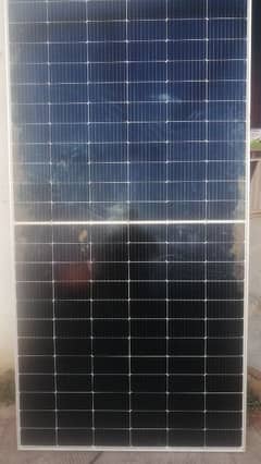 Double side charge solar Plate 585 watt