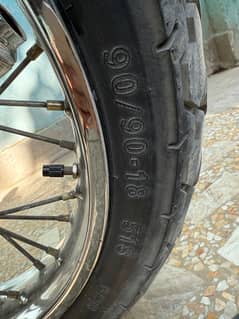 Servis Tyre 90/90-18 (Cruiser) slightly used in Rawalpindi