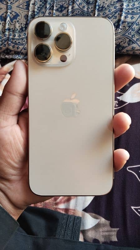 iPhone 14 Pro Max Jv / 10 by 10 Condition / Golden Color 1