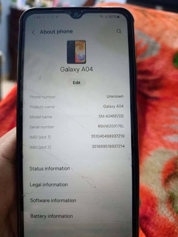 Samsung Galaxy A04 4/64 for sale 5