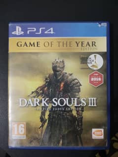 Dark Soul 3 Game Of The Year Edition PS4