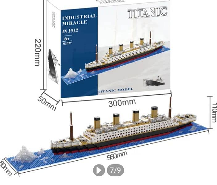 Titanic's ship lego 2