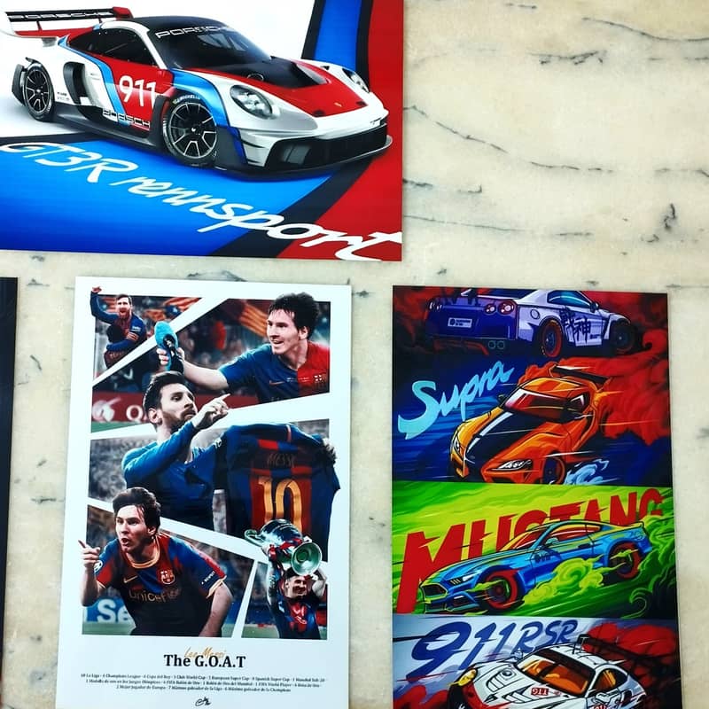 HD Sublimation Aluminium Sheets | A1 (24 x 32)-A5 (6 x 8) | (Imported) 2