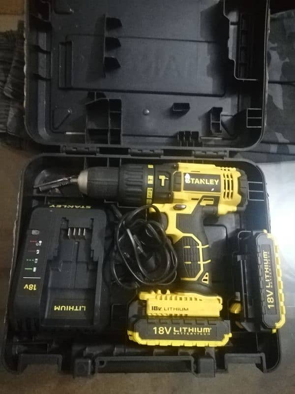 Drill Cordless Hammer 18v Stanley Original 3