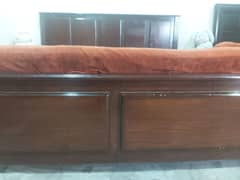 Pure Wooden King Size Bed