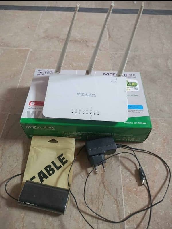 MT link 3 antenna router not much used 0