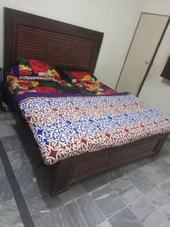 King size bed with mattress