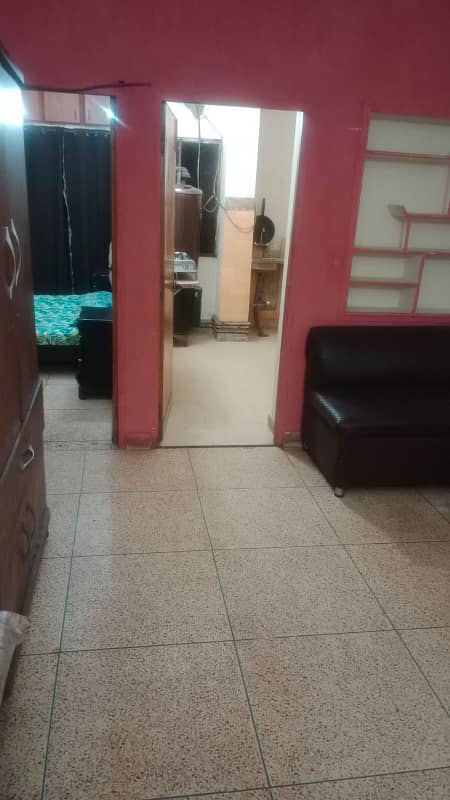 1 AND 2BEDS FURNISHED FLAT ROOM FOR RENT IN ALLAMA IQBAL TOWN 12