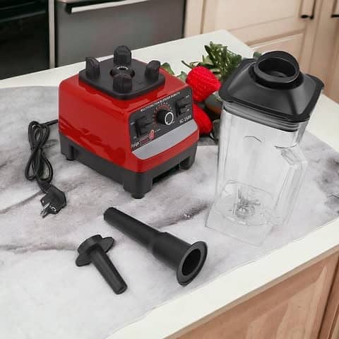 2-in-1 Electric Blender R. 2809 – Unbreakable 2.5L Jug & Grinder – 2400 3