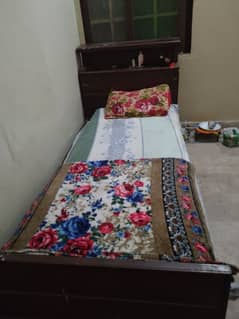 Single Bed With Mattress