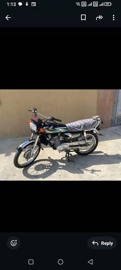 Honda 125 out class condition 23 model