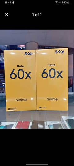 realme note 60x