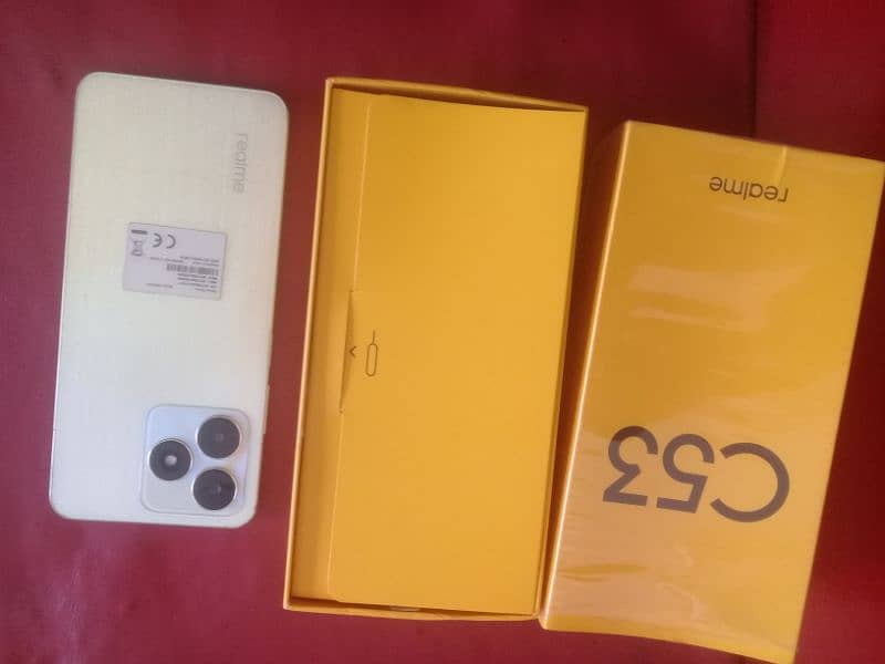 realme C53 6 128 pta life time New mobile urgent sell 4