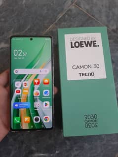 Tecno Camon 30 10 Month warranty 16 256