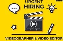 Videographer & Editor Required for E-Commerce Business