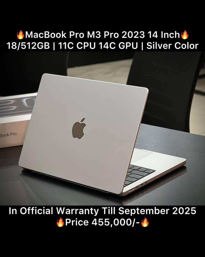 MacBook Pro M3 Pro 14 inch 18GB 512GB 2023 M2 M1 0