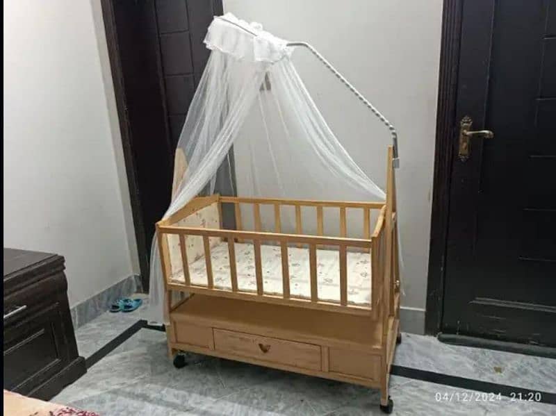 Wooden Baby Swing Cradle for Sale 0