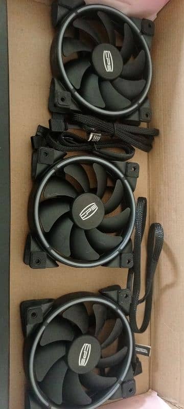 GAMING COOLING FANCP3 RGB CASE FANS 3 pack 1