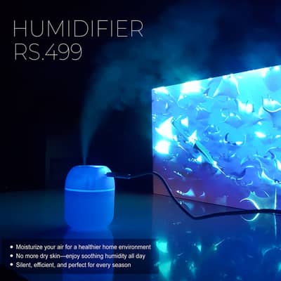 Humidifier in 3 colors