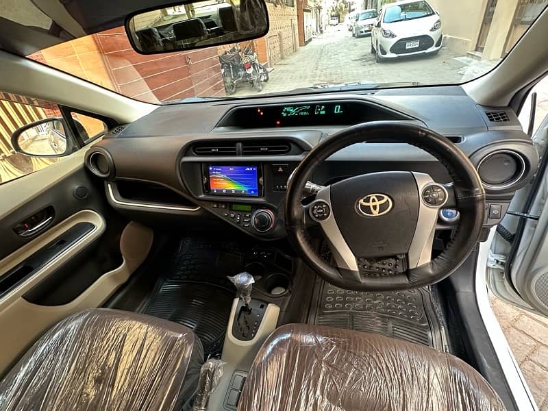 Toyota Aqua 2013 G LED Soft leather with TRD kit 6