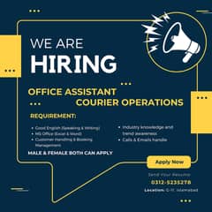 Office Assistant – Courier Operations