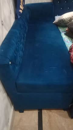 3 Seater velvet sofa