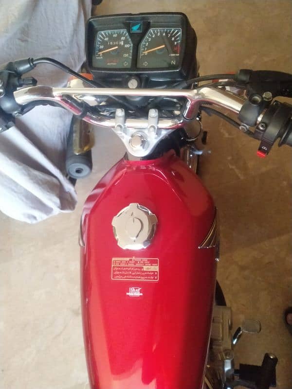 CG 125cc special edition 2024 model Karachi registered 6