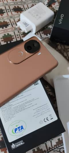 Vivo V40e 5g PTA approved 88/256 GB with complete accessories