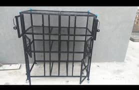 6 Portion cage