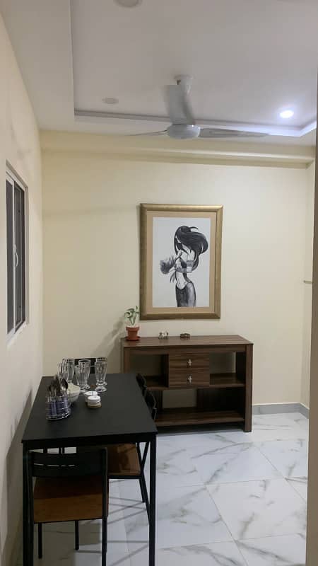 Luxury Furnished 1 Bedroom flat For Perday or Perweek in Islamabad 11