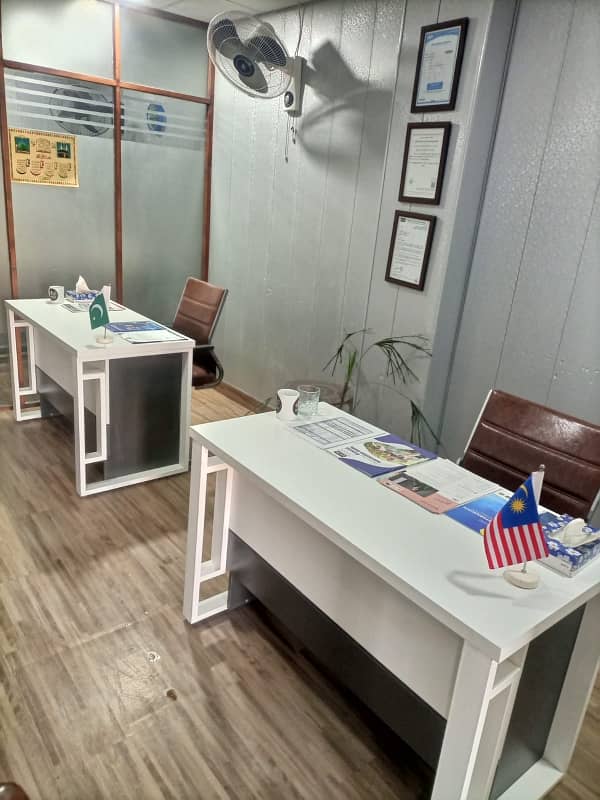 1 bed furnished flat commercial office for rent at reasonable price 0