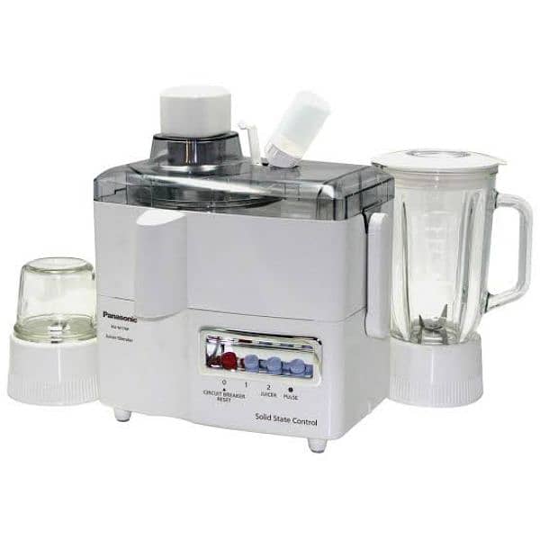 Panasonic 3 In 1 Juicer Blender (MJ-M176P) 0