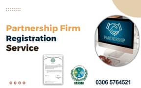 SECP Company Registration / Firm Registration /Partnership Reg/ NTN